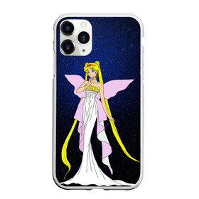 Чехол для iPhone 11 Pro Max матовый с принтом Принцесса Серенити , Силикон |  | bunny | luna | princess | sailormoon | serenity | stars | tsukino | usagi | wings | ангел | девушка | детские | звездная | звезды | королева | корона | космические | крылья | луна | любовь | малышка | радуга | сейлормун | токио | усаги