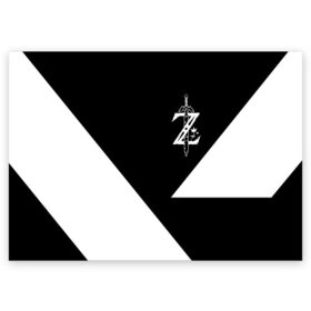 Поздравительная открытка с принтом ZELDA , 100% бумага | плотность бумаги 280 г/м2, матовая, на обратной стороне линовка и место для марки
 | link | nintendo | zelda | зельда | линк | нинтендо