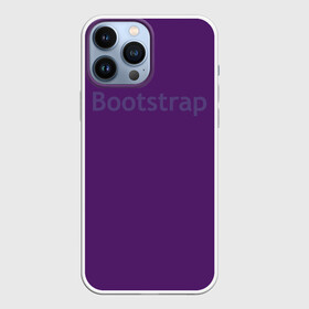 Чехол для iPhone 13 Pro Max с принтом Bootstrap ,  |  | cmyk | css | design | designer | html | illustratork | photoshop | rgb | дезигнер | дизайн | дизанер | ргб