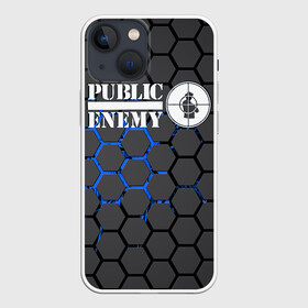Чехол для iPhone 13 mini с принтом PUBLIC ENEMY ,  |  | Тематика изображения на принте: public enemy | rap | музыка | паблик энеми | рэп