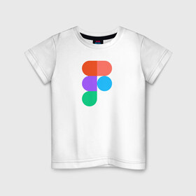 Детская футболка хлопок с принтом Figma , 100% хлопок | круглый вырез горловины, полуприлегающий силуэт, длина до линии бедер | cmyk | design | designer | illustrator | photoshop | rgb | дезигнер | дизайн | дизанер | ргб