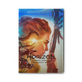 Обложка для автодокументов с принтом Horizon Forbidden West , натуральная кожа |  размер 19,9*13 см; внутри 4 больших “конверта” для документов и один маленький отдел — туда идеально встанут права | aloy | guerrilla games | horizon forbidden west | hunt | zero dawn | горизонт | запретный запад | игры | нулевой рассвет | охота | элой