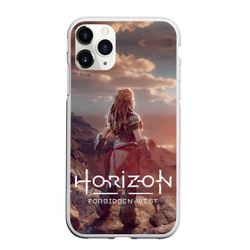 Чехол для iPhone 11 Pro матовый с принтом Horizon Forbidden West , Силикон |  | aloy | guerrilla games | horizon forbidden west | hunt | zero dawn | горизонт | запретный запад | игры | нулевой рассвет | охота | элой