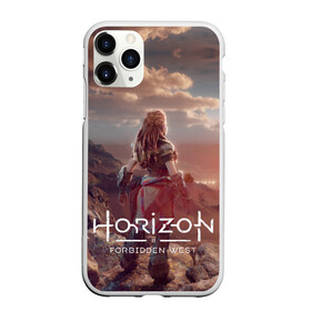 Чехол для iPhone 11 Pro Max матовый с принтом Horizon Forbidden West , Силикон |  | aloy | guerrilla games | horizon forbidden west | hunt | zero dawn | горизонт | запретный запад | игры | нулевой рассвет | охота | элой