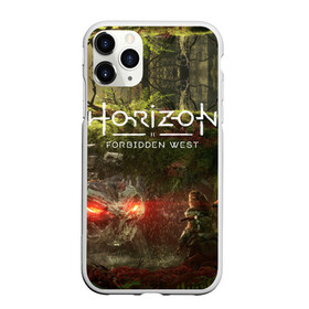 Чехол для iPhone 11 Pro Max матовый с принтом Horizon Forbidden West , Силикон |  | aloy | guerrilla games | horizon forbidden west | hunt | zero dawn | горизонт | запретный запад | игры | нулевой рассвет | охота | элой