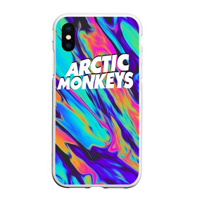 Чехол для iPhone XS Max матовый с принтом ARCTIC MONKEYS , Силикон | Область печати: задняя сторона чехла, без боковых панелей | alex turner | arctic monkeys | rock | алекс тернер | арктик манкис | рок