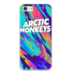 Чехол для iPhone 5/5S матовый с принтом ARCTIC MONKEYS , Силикон | Область печати: задняя сторона чехла, без боковых панелей | alex turner | arctic monkeys | rock | алекс тернер | арктик манкис | рок