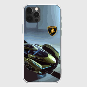 Чехол для iPhone 12 Pro Max с принтом Lamborghini , Силикон |  | Тематика изображения на принте: bolide | car | italy | lamborghini | motorsport | power.prestige | автомобиль | автоспорт | болид | италия | ламборгини | мощь | престиж