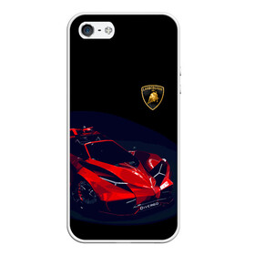 Чехол для iPhone 5/5S матовый с принтом Lamborghini Diverso , Силикон | Область печати: задняя сторона чехла, без боковых панелей | Тематика изображения на принте: bolide | car | italy | lamborghini | motorsport | power.prestige | автомобиль | автоспорт | болид | италия | ламборгини | мощь | престиж