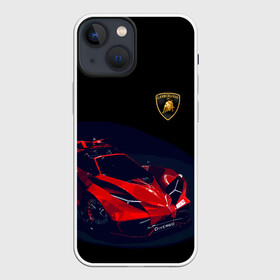 Чехол для iPhone 13 mini с принтом Lamborghini Diverso ,  |  | bolide | car | italy | lamborghini | motorsport | power.prestige | автомобиль | автоспорт | болид | италия | ламборгини | мощь | престиж