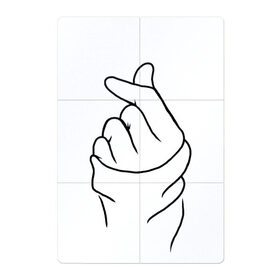 Магнитный плакат 2Х3 с принтом Жест любви , Полимерный материал с магнитным слоем | 6 деталей размером 9*9 см | арт | два пальца | жест | жест любви | знак | знак любви | кулак | любовь | палец | пальцы | рисунок | сердце