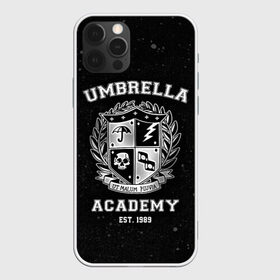 Чехол для iPhone 12 Pro Max с принтом Академия Амбрелла , Силикон |  | the umbrella academy | umbrella | академия амбрелла | амбрелла | герб | зонтик
