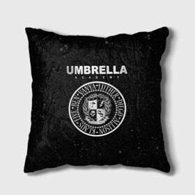 Подушка 3D с принтом Академия Амбрелла , наволочка – 100% полиэстер, наполнитель – холлофайбер (легкий наполнитель, не вызывает аллергию). | состоит из подушки и наволочки. Наволочка на молнии, легко снимается для стирки | the umbrella academy | umbrella | академия амбрелла | амбрелла | герб | зонтик
