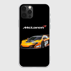 Чехол для iPhone 12 Pro Max с принтом McLaren , Силикон |  | Тематика изображения на принте: bolide | car | mclaren | motorsport | power | prestige | автомобиль | автоспорт | болид | мощь | престиж