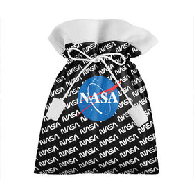 Подарочный 3D мешок с принтом NASA , 100% полиэстер | Размер: 29*39 см | logo | logo nasa | nasa | space | америка | арт | космос | лого | лого наса | логотип | логотип наса | наса | спэйс