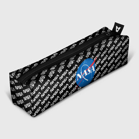 Пенал 3D с принтом NASA , 100% полиэстер | плотная ткань, застежка на молнии | logo | logo nasa | nasa | space | америка | арт | космос | лого | лого наса | логотип | логотип наса | наса | спэйс