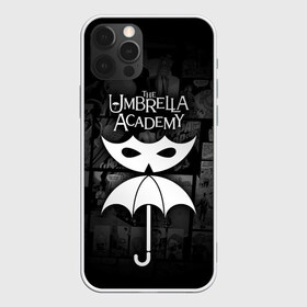 Чехол для iPhone 12 Pro Max с принтом Академия Амбрелла , Силикон |  | the umbrella academy | umbrella | академия амбрелла | амбрелла | герб | зонтик
