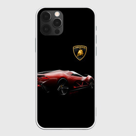 Чехол для iPhone 12 Pro с принтом Lamborghini , силикон | область печати: задняя сторона чехла, без боковых панелей | bolide | car | italy | lamborghini | motorsport | power.prestige | автомобиль | автоспорт | болид | италия | ламборгини | мощь | престиж