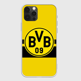 Чехол для iPhone 12 Pro Max с принтом BORUSSIA DORTMUND , Силикон |  | Тематика изображения на принте: borussia | bundesliga | football | germani | sport | бундеслига | германия | желтый | логотип | спорт | футбол