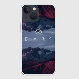Чехол для iPhone 13 mini с принтом ТЬМА   DARK ,  |  | 3 сезон | creatus | dark | est | jonas | martha | mundus | netflix | sic | winden | винден | йонас | марта | мундус | нетфликс | сериал | сик | тьма