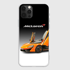Чехол для iPhone 12 Pro с принтом McLaren , силикон | область печати: задняя сторона чехла, без боковых панелей | bolide | car | mclaren | motorsport | power | prestige | автомобиль | автоспорт | болид | мощь | престиж