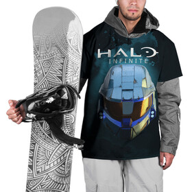 Накидка на куртку 3D с принтом Halo Infinite , 100% полиэстер |  | Тематика изображения на принте: fp | halo | halo infinite | master chief | microsoft | skull | игра | мастер чиф | сияние | спартанец 117 | череп | шутер