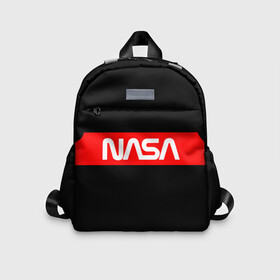 Детский рюкзак 3D с принтом NASA , 100% полиэстер | лямки с регулируемой длиной, сверху петелька, чтобы рюкзак можно было повесить на вешалку. Основное отделение закрывается на молнию, как и внешний карман. Внутри дополнительный карман. По бокам два дополнительных кармашка | logo | logo nasa | nasa | space | америка | арт | космос | лого | лого наса | логотип | логотип наса | наса | спэйс