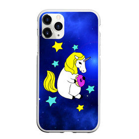 Чехол для iPhone 11 Pro Max матовый с принтом Звездный Единорог , Силикон |  | angel | stars | unicorn | wings | ангел | блестящие | вселенная | галактика | детские | донат | еда | единорог | единорожки | звезды | копыта | космический | лошадка | лошадь | луна | малыш | неоновые | пегас | пони