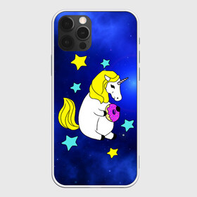 Чехол для iPhone 12 Pro Max с принтом Звездный Единорог , Силикон |  | angel | stars | unicorn | wings | ангел | блестящие | вселенная | галактика | детские | донат | еда | единорог | единорожки | звезды | копыта | космический | лошадка | лошадь | луна | малыш | неоновые | пегас | пони