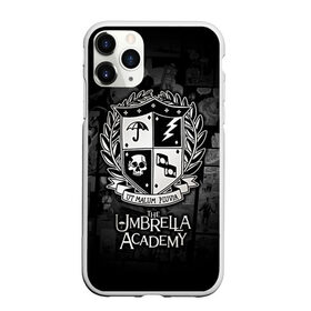 Чехол для iPhone 11 Pro матовый с принтом Академия Амбрелла , Силикон |  | the umbrella academy | umbrella | академия амбрелла | амбрелла | герб | зонтик | комиксы