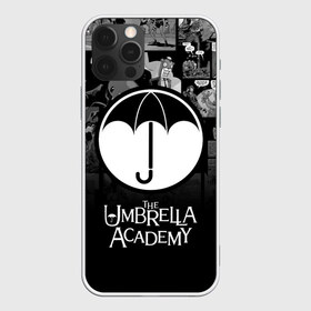 Чехол для iPhone 12 Pro Max с принтом Академия Амбрелла , Силикон |  | the umbrella academy | umbrella | академия амбрелла | амбрелла | герб | зонтик | комиксы