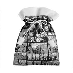 Подарочный 3D мешок с принтом Академия Амбрелла , 100% полиэстер | Размер: 29*39 см | Тематика изображения на принте: the umbrella academy | umbrella | академия амбрелла | амбрелла | зонтик | комиксы