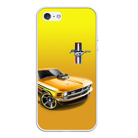 Чехол для iPhone 5/5S матовый с принтом Mustang , Силикон | Область печати: задняя сторона чехла, без боковых панелей | car | hoofs | horse | mane | motorsport | mustang | power | prestige | tail | usa | автомобиль | автоспорт | грива | конь | копыта | лошадь | мощь | мустанг | престиж | сша | хвост