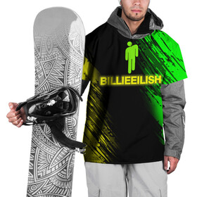 Накидка на куртку 3D с принтом BILLIE EILISH , 100% полиэстер |  | Тематика изображения на принте: blohsh | ghoul | билли | билли айлиш