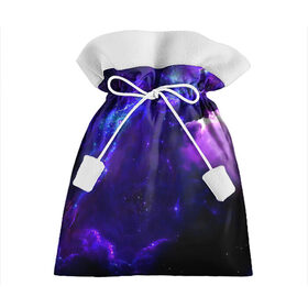 Подарочный 3D мешок с принтом Космическое небо , 100% полиэстер | Размер: 29*39 см | арт | звёзды | иний | космос | облако | розовый | сияние | тёмный | туманность | фиолоетовый | черный | яркие цвета