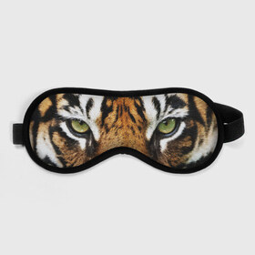 Маска для сна 3D с принтом глаза тигра , внешний слой — 100% полиэфир, внутренний слой — 100% хлопок, между ними — поролон |  | 