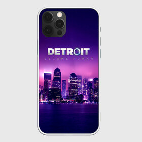 Чехол для iPhone 12 Pro Max с принтом Detroit Become Human(S) , Силикон |  | android | connor | detroit become human | game | rk 800 | urban | будущее | город | детроит | игры | мир | роботы | технологии
