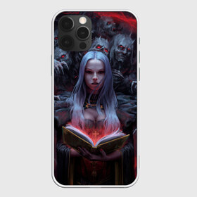 Чехол для iPhone 12 Pro Max с принтом Demonic book , Силикон |  | book | deads | demon | demoness | demonic | demonical | demons | devil | the demon book | witch | ведьма | демон | демоница | демонический | демоны | дьявол | дьяволица | книга | колдунья | мертвецы | череп