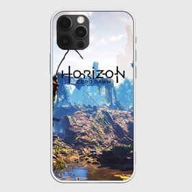 Чехол для iPhone 12 Pro Max с принтом Horizon Zero Dawn , Силикон |  | Тематика изображения на принте: aloy | antasy girl | art | artwork | digital art | fantasy | horizon | horizon: zero dawn | landscape | tallneck | warrior fantasy | weapon | zero dawn