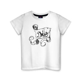 Детская футболка хлопок с принтом Dobby , 100% хлопок | круглый вырез горловины, полуприлегающий силуэт, длина до линии бедер | dobby | harry potter | vdosadir | гарри поттер | джоан роулинг | добби
