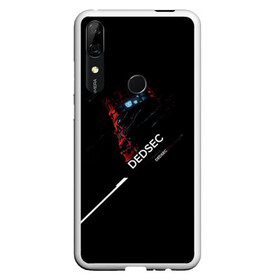 Чехол для Honor P Smart Z с принтом Dedsec , Силикон | Область печати: задняя сторона чехла, без боковых панелей | Тематика изображения на принте: dedsec | legion | watch dogs | watch dogs 2 | watch dogs 3 | watch dogs legion | вотч догс | вотч догс легион