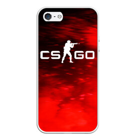 Чехол для iPhone 5/5S матовый с принтом CS GO КС ГО , Силикон | Область печати: задняя сторона чехла, без боковых панелей | Тематика изображения на принте: asiimov | counter | counter strike | counterstrike | cs go | cs:go | csgo | global | offensive | strike | гоу | каэс | контер | контр | контра | контрстрайк | кс го | кс:го | ксго | страйк | сы пщ