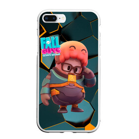 Чехол для iPhone 7Plus/8 Plus матовый с принтом Fall Guys Gordon Freeman , Силикон | Область печати: задняя сторона чехла, без боковых панелей | fall guys | gordon freeman | half life | hf | run | steam | ultimate knockout | valve | бег | бегущие | бегущие человечки | гордо | гордон фриман | королевская битва | лого | логотип | падающие человечки | падающий парень | халва