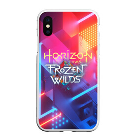 Чехол для iPhone XS Max матовый с принтом HORIZON ZERO DAWN(S) , Силикон | Область печати: задняя сторона чехла, без боковых панелей | aloy | antasy girl | art | artwork | digital art | fantasy | horizon | horizon: zero dawn | landscape | tallneck | warrior fantasy | weapon | zero dawn