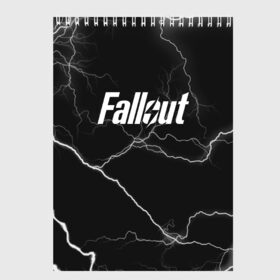 Скетчбук с принтом FALLOUT , 100% бумага
 | 48 листов, плотность листов — 100 г/м2, плотность картонной обложки — 250 г/м2. Листы скреплены сверху удобной пружинной спиралью | bethesda | bethesda game studios | fallout | fallout 4 | game | vault   tec | vault boy | игры | постапокалипсис | убежище 101