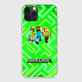 Чехол для iPhone 12 Pro Max с принтом Майнкрафт Minecraft , Силикон |  | alex | creeper | dungeons | minecraft | piggy | steve | алекс | бой | гаст | герои | детские | зелень | зомби | крипер | логотипигры | майнкрафт | мобы | неоновый | песочница | пигги | пиксельный | подземелья | популярные