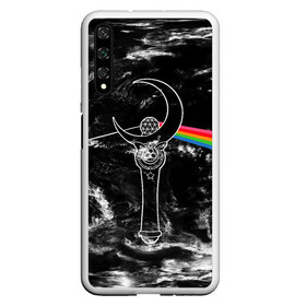 Чехол для Honor 20 с принтом Dark Side of the Moon Stick , Силикон | Область печати: задняя сторона чехла, без боковых панелей | anime | japan | manga | pink floyd | sailor moon | аниме | девочка | девушка | луна | лунная призма | манга | сейлор мун | сэйлор мун | япония