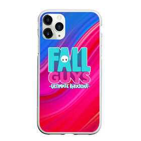 Чехол для iPhone 11 Pro Max матовый с принтом FALL GUYS Ultimate Knockout , Силикон |  | fal | fall | fallguys | guys | knockout | ultimate | гайс | фалл | фол | фолгайс | фолл | фоллгайс