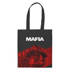 Шоппер 3D с принтом Mafia , 100% полиэстер | Плотность: 200 г/м2; Размер: 34×35 см; Высота лямок: 30 см | definitive edition | mafia | mafia ii | вито скалетта | генри томасино | джо барбаро | лео галанте | мафия | мафия 2 | томас анджело | франческа | фрэнк винчи | эдди скарпа