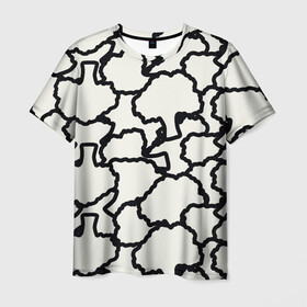 Мужская футболка 3D с принтом БРОККОЛИ , 100% полиэфир | прямой крой, круглый вырез горловины, длина до линии бедер | Тематика изображения на принте: food | pattern | vegan | брокколи | веган | вегетарианство | еда | капуста | паттерн